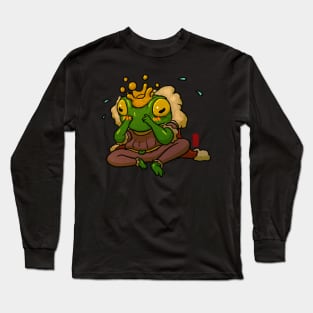 shy frog prince Long Sleeve T-Shirt